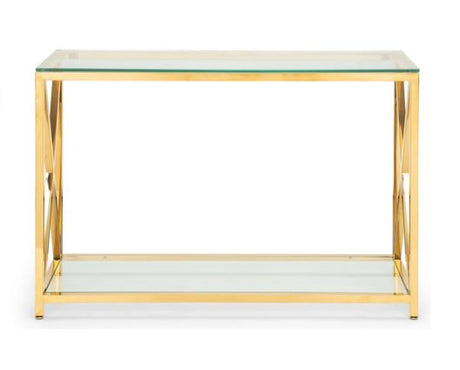 Madison Console Table - Gold