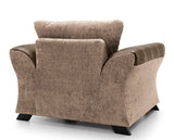 Francisco Armchair - Brown & Beige