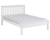 MONACO 4' LOW END BED - WHITE