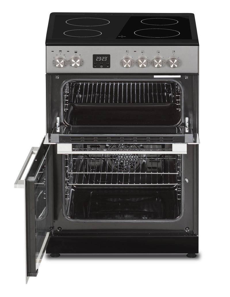 C60CDOS Creda Silver 60cm Ceramic Double
