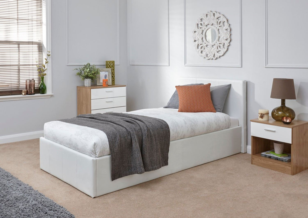 Single End Lift Ottoman Bed