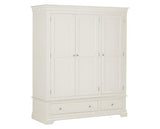 BORDEAUX 3 DOOR WARDROBE - IVORY