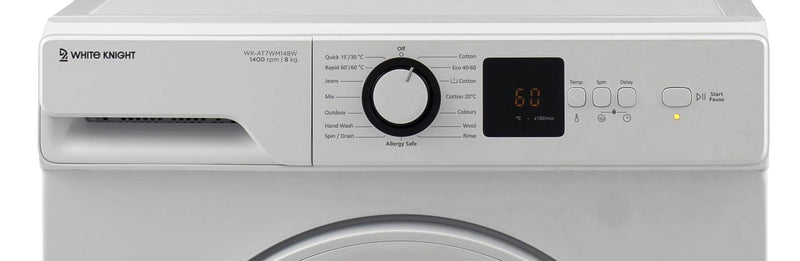 White Knight AT7WM148W 8kg Washer 1400rpm