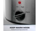 6.5L Slow Cooker Stainless Steel