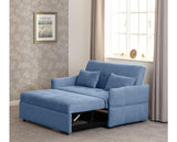 Chelsea Sofa Bed - Blue Fabric