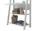 Tall Ladder Desk-White
