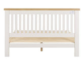 WINDSOR 5' LOW END BED - IVORY/OAK