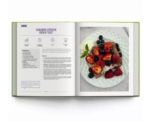 Tower Single Basket Air Fryer Cookbook