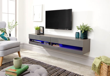 Graze LED 150cm Wall TV Unit