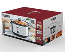 Tower 6.5L Slow Cooker Stainless Steel