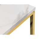 Scarlett Dining  Table - Gold