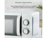 Tower 20L 800W Manual Microwave