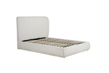 Lanis King Ottoman Bed - Cream