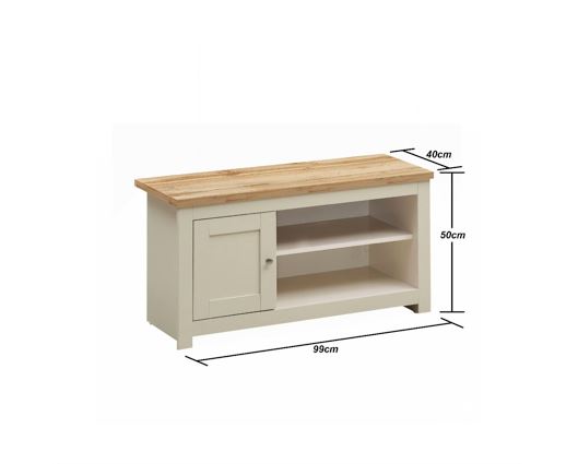 Lincoln TV Unit  1 DoorÃ‚Â 1 Shelf