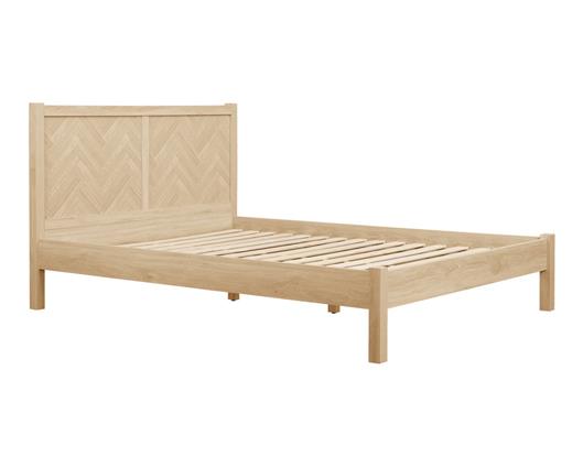 Herringford King Bed - Oak