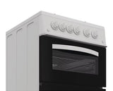 Indesit Gas Twin Cooker 50CM - 54L with Fast Preheat