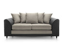 Dan 3 Seater Sofa - Brown & Beige