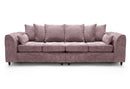 Heidi 4 Seater Sofa - Pink