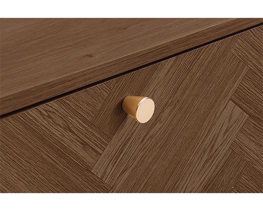 Herringford 1 Drawer Coffee Table - Walnut