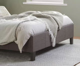 Berlin Small Double Bed - Grey