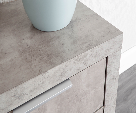Bloc Compact Sideboard- Concrete