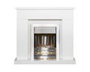 Ludlow Fireplace in Pure White 39 Inch