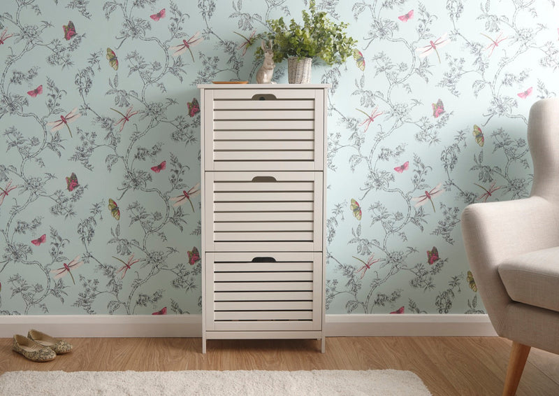 Ben 3 Tier Shoe Cabinet