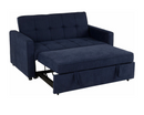 Atlas Sofa Bed - Navy Blue Fabric