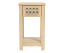 Cataleya 1 Drawer Bedside Table- Oslo Oak