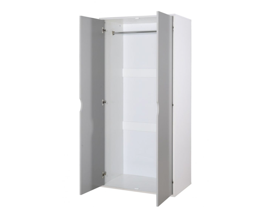 Atrix 2 Door Wardrobe-Grey