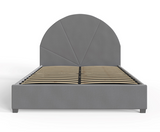 Emersyn Side Lift Dome King Bed- Grey