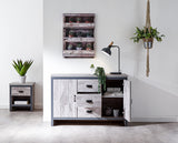 Baxter 2 door 3 drawer sideboard grey