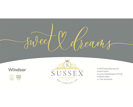 Windsor Divan and Mattress Set- King