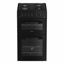 Hotpoint HTG5GCB Gas Twin Cooker 50CM - 59L with Fast Preheat