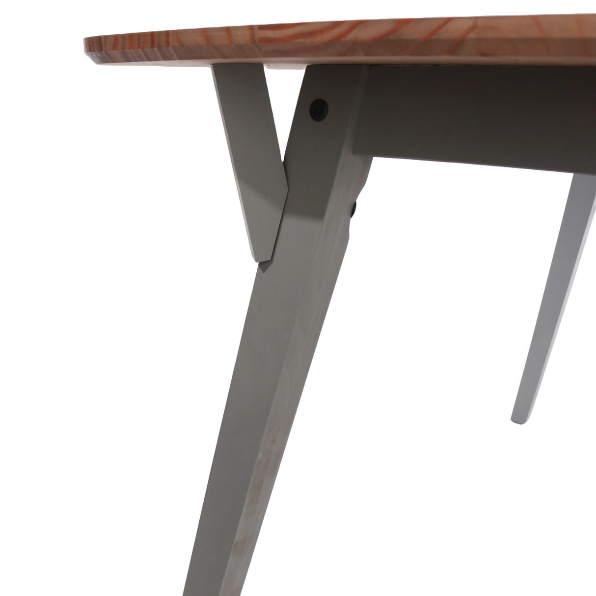 Corona Grey 120cm kitchen table & 2 bench set