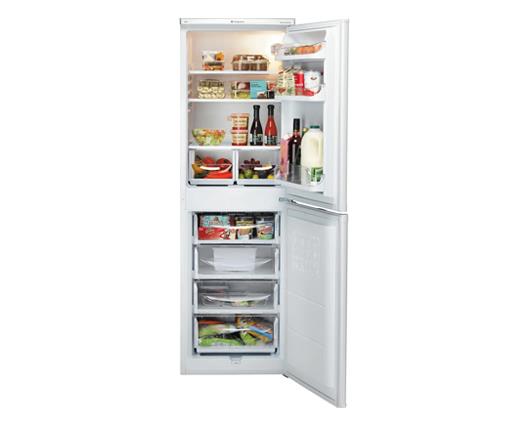 Hotpoint HBD5517W1 55cm 50/50 Fridge Freezer