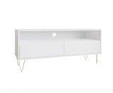 Maeve TV Stand with 2 Drawers- White