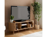 Axel Fluted Large TV Unit - Oak