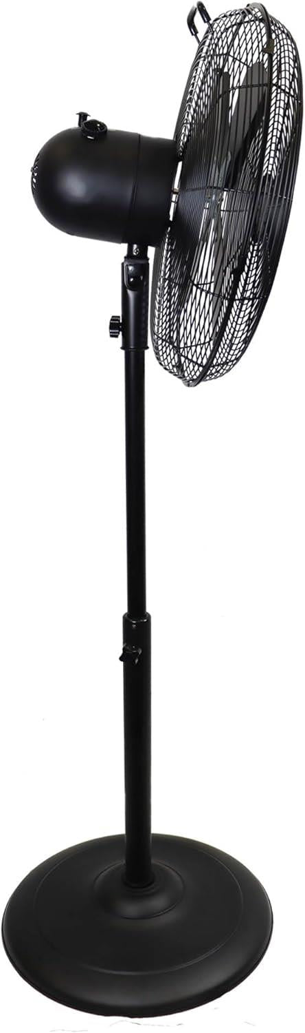 Igenix 16" Pedestal Fan Black