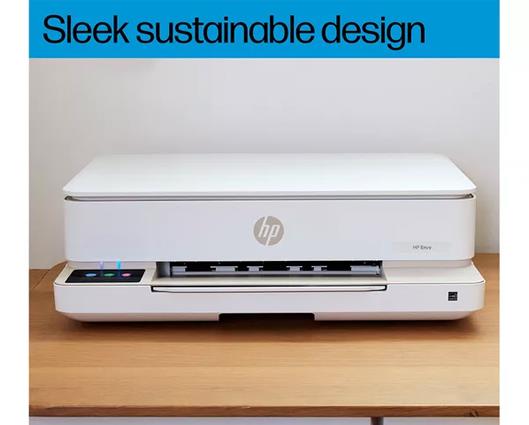 ENTITY Book 15.6" Laptop -Intel Celeron, 128 GB, Grey & HP Envy 6120e All-in-One Inkjet Wireless Printer with Fax