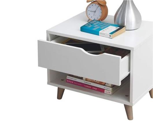 Pexton Nightstand with 1 Drawer
