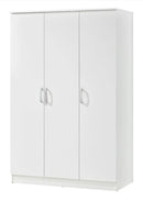 Highbury 3 Door Wardrobe - White