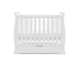 Stamford Space Saver Cot + Sprung Mattress - White
