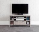 Brady Corner TV Unit- Concrete