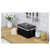 Retro Bread Bin - Black