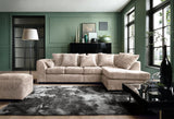 Heidi Right Hand Facing Corner Sofa Plus - Cream