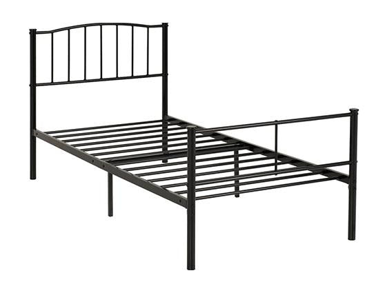 NEWTON 3' BED - BLACK
