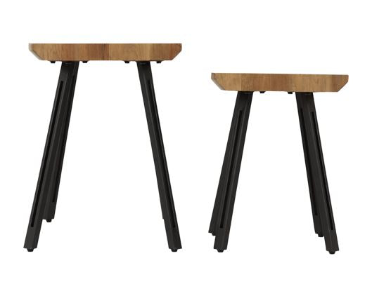 Quinn Wave Edge Nest of Tables