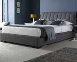Brooke King Bed Frame-Grey