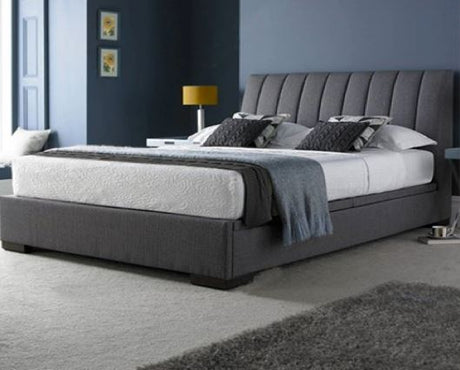 Brooke King Bed Frame-Grey